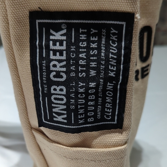 KNOB CREEK Tan Canvas Tote... PRETTY COOL PIECE .... - Picture 2 of 10